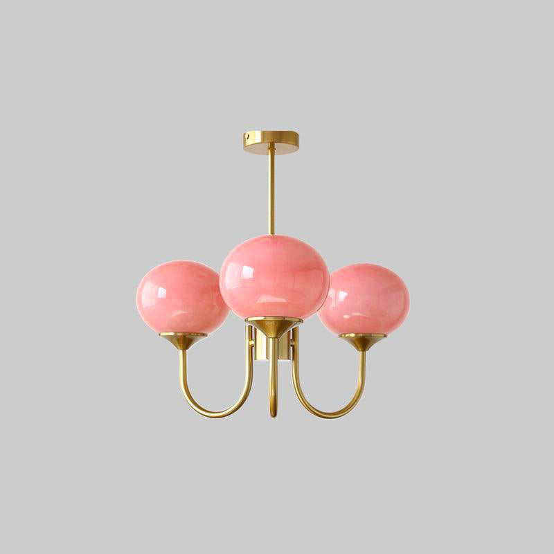 Myrenia Glass Chandelier-Moonnatur