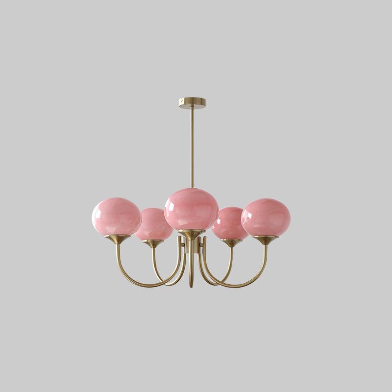 Myrenia Glass Chandelier-Moonnatur