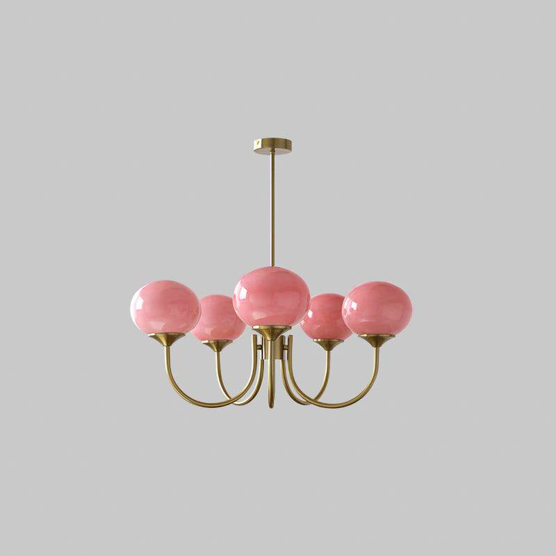 Myrenia Glass Chandelier-Moonnatur