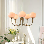 Myrenia Glass Chandelier-Moonnatur