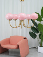 Myrenia Glass Chandelier-Moonnatur