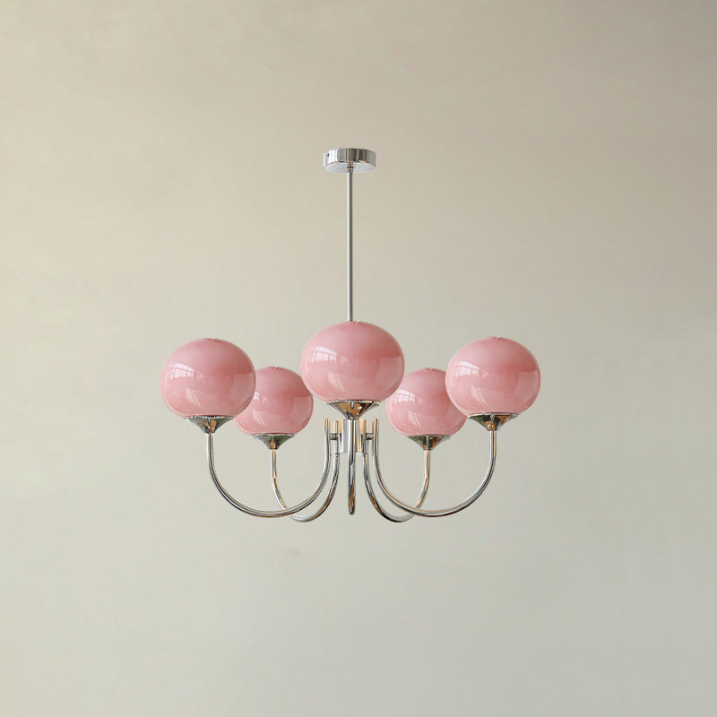 Myrenia Glass Chandelier-Moonnatur