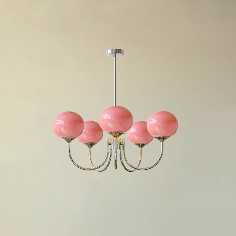 Myrenia Glass Chandelier-Moonnatur