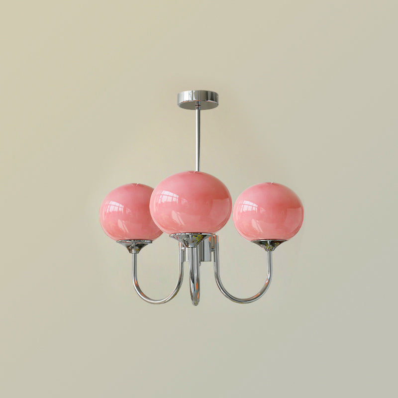 Myrenia Glass Chandelier-Moonnatur