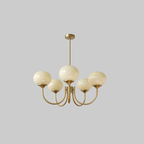Myrenia Glass Chandelier-Moonnatur