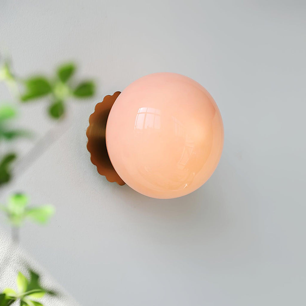 Galenora Glass Wall Light-Moonnatur
