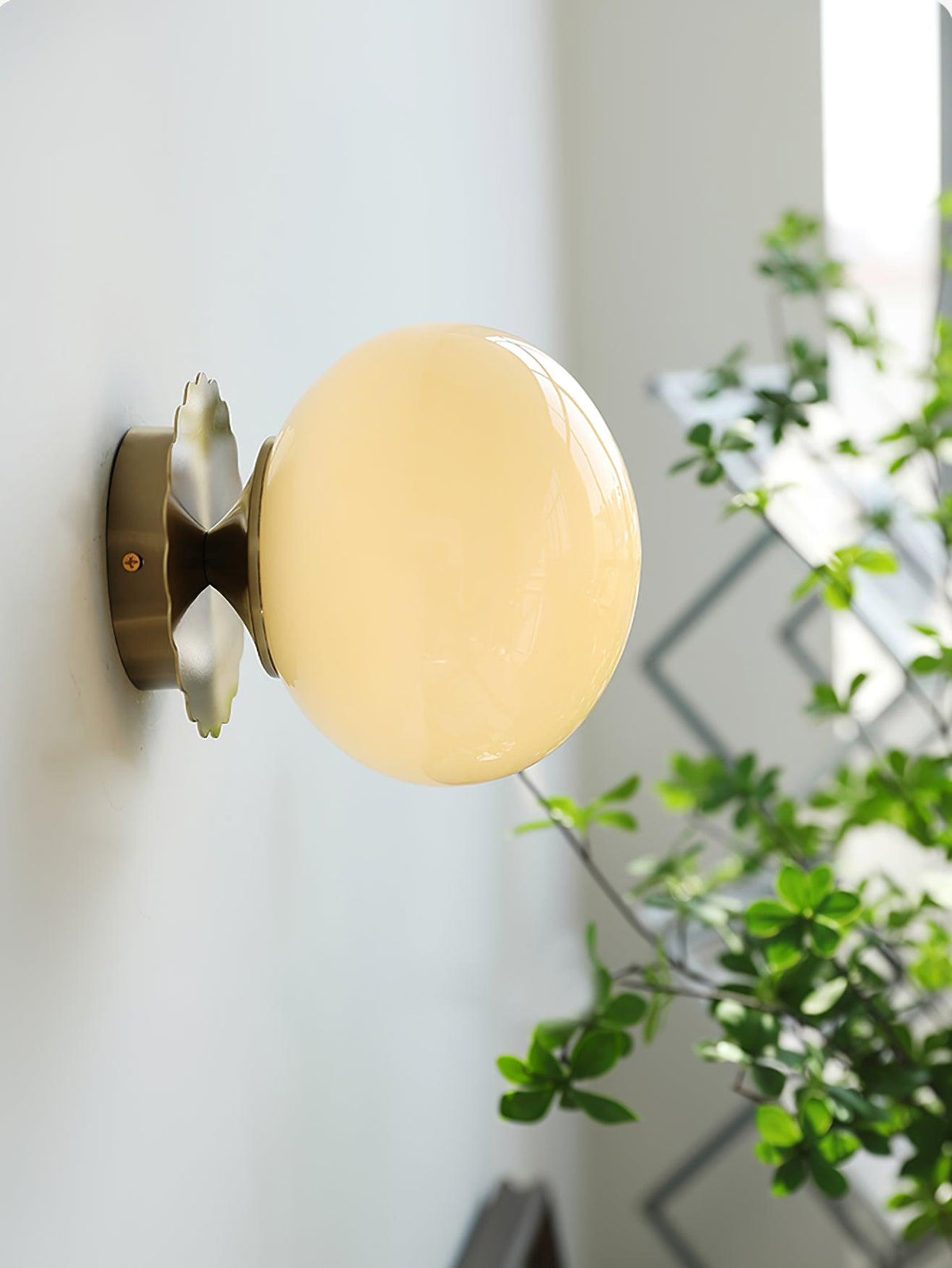 Galenora Glass Wall Light-Moonnatur