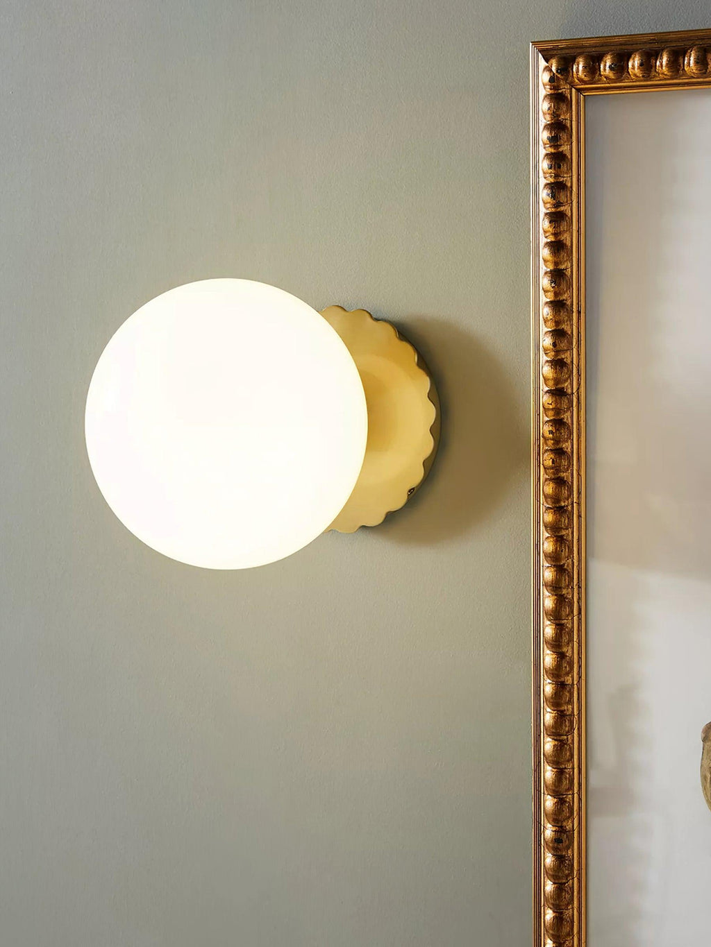 Galenora Glass Wall Light-Moonnatur
