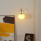 Melvane Glass Wall Lamp-Moonnatur