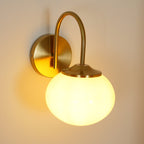 Melvane Glass Wall Lamp-Moonnatur