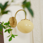 Melvane Glass Wall Lamp-Moonnatur