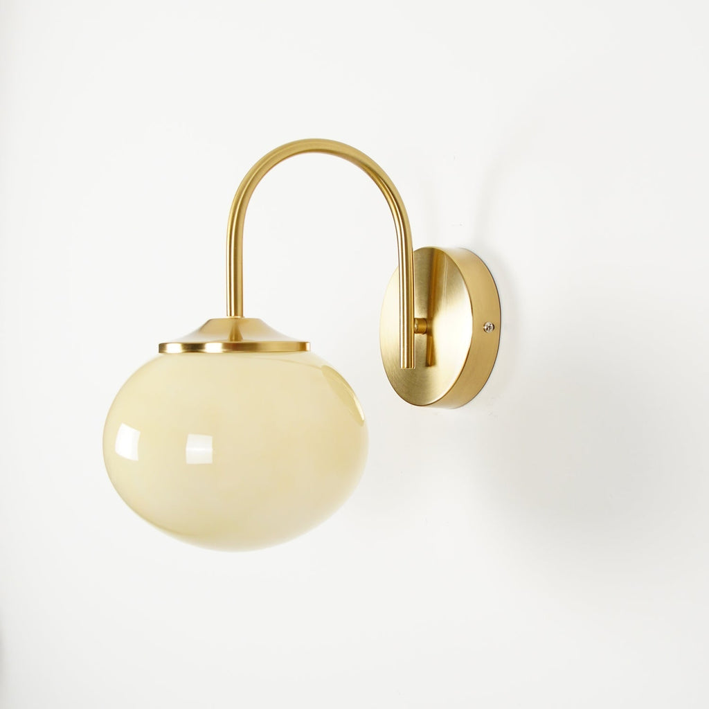 Melvane Glass Wall Lamp-Moonnatur