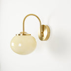 Melvane Glass Wall Lamp-Moonnatur