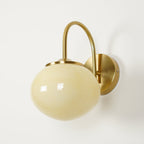 Melvane Glass Wall Lamp-Moonnatur