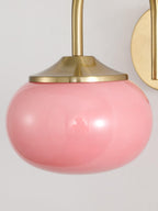 Melvane Glass Wall Lamp-Moonnatur