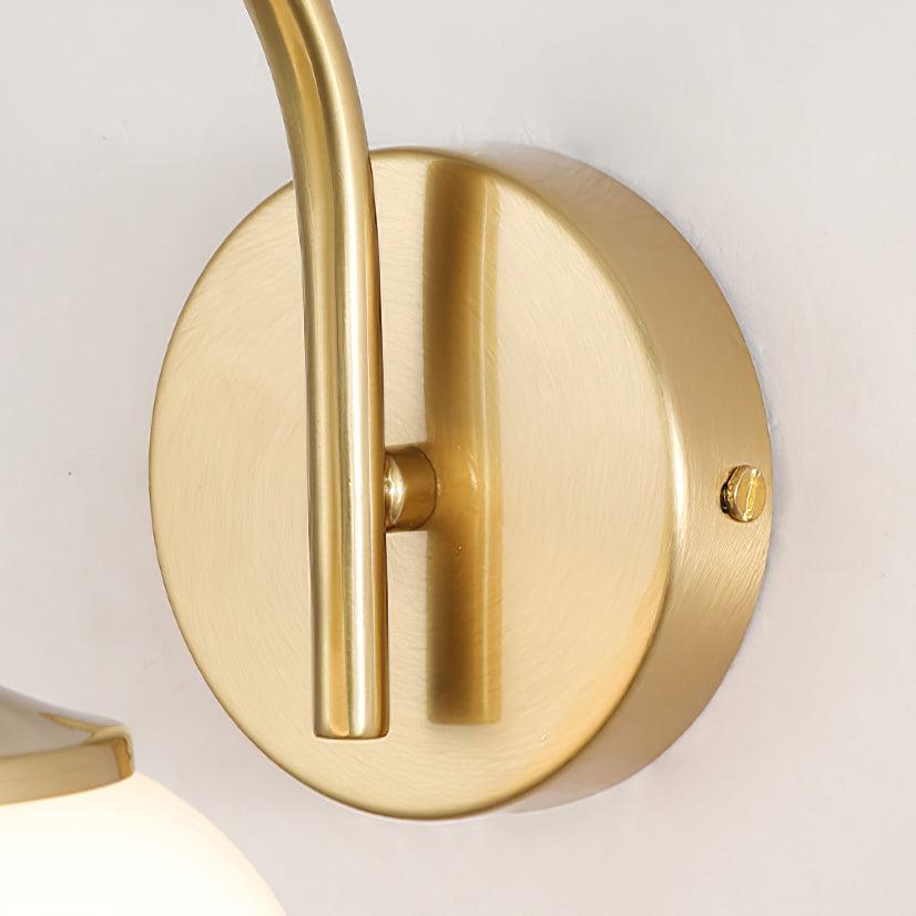 Melvane Glass Wall Lamp-Moonnatur