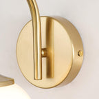 Melvane Glass Wall Lamp-Moonnatur