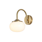 Melvane Glass Wall Lamp-Moonnatur