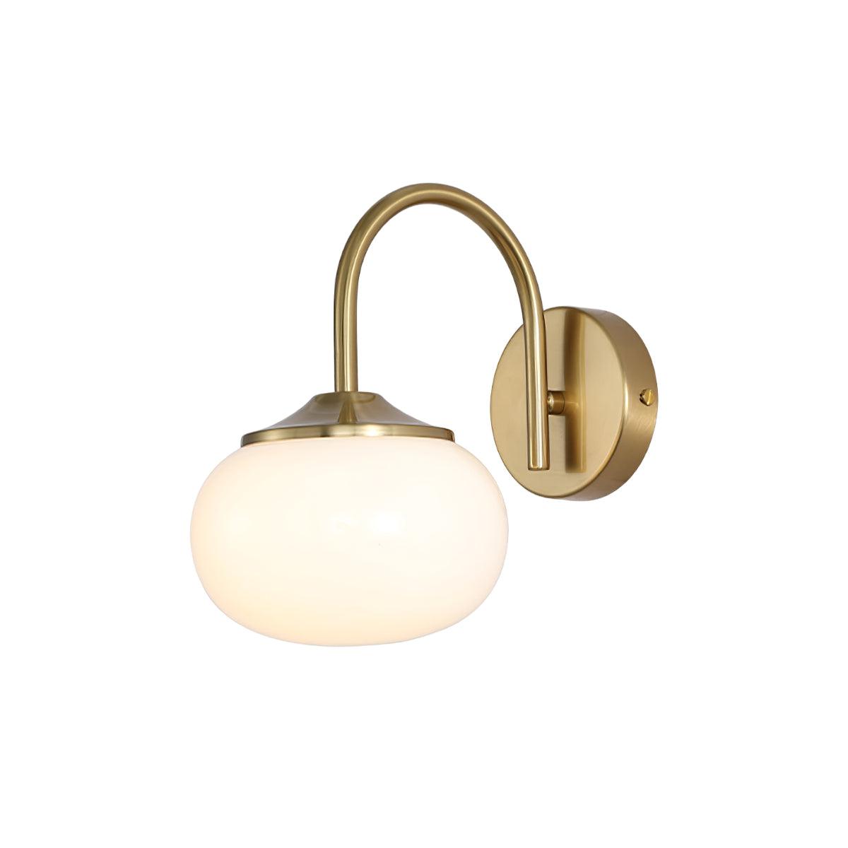 Melvane Glass Wall Lamp-Moonnatur