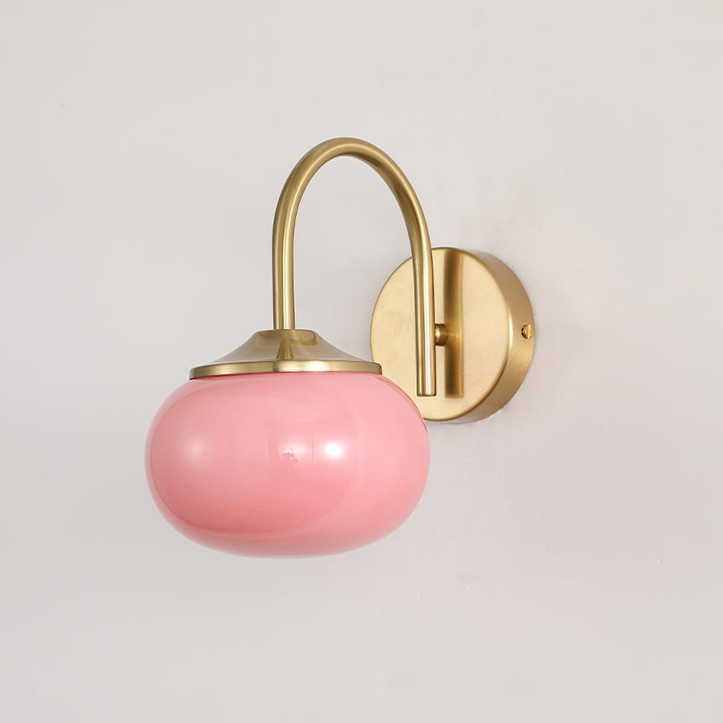 Melvane Glass Wall Lamp-Moonnatur