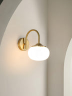 Melvane Glass Wall Lamp-Moonnatur