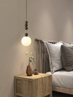 Jovelle Ash Wood Pendant Light-Moonnatur