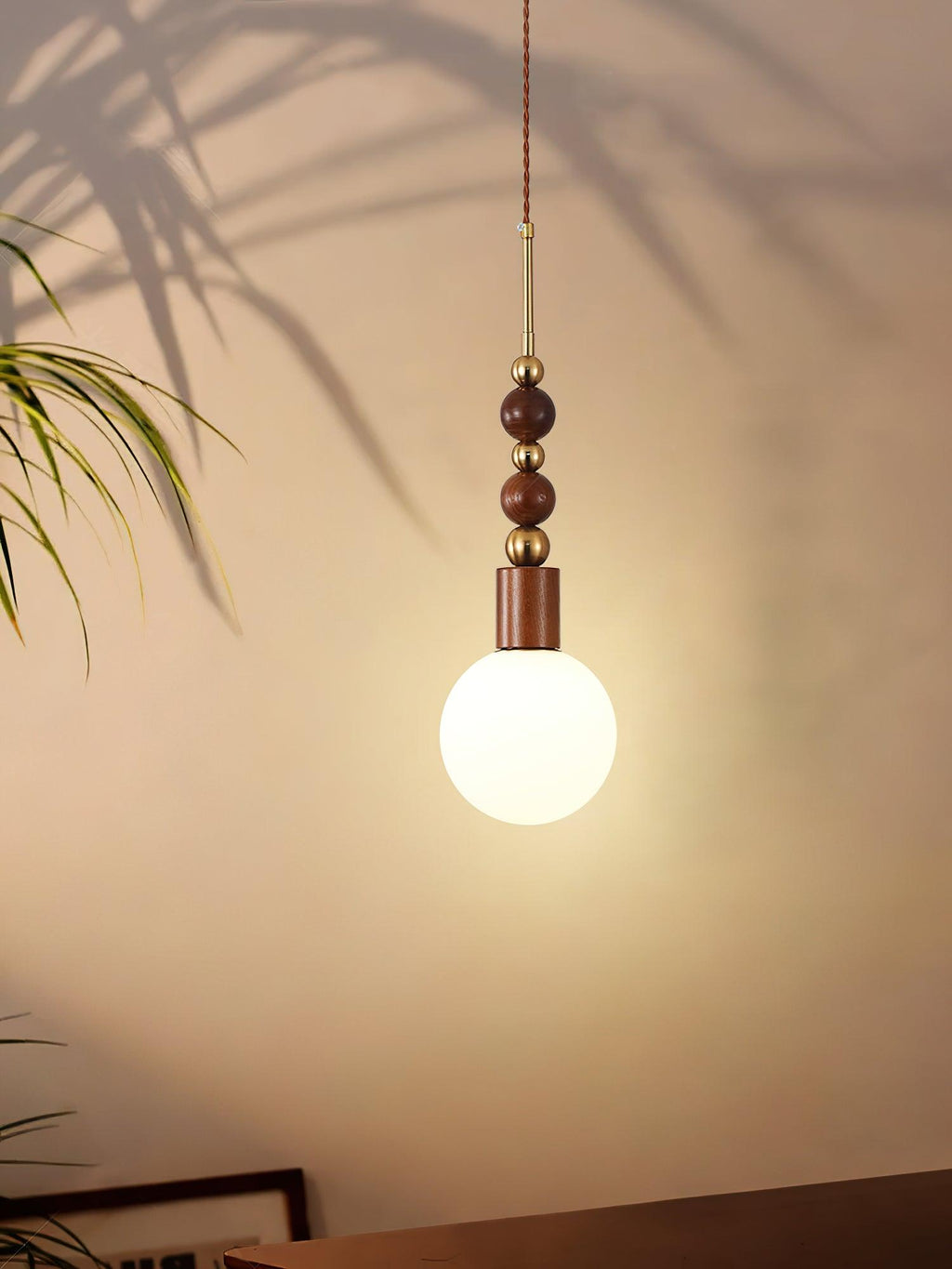 Jovelle Ash Wood Pendant Light-Moonnatur