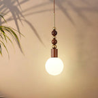 Meldenvale Wood Pendant Light-Moonnatur