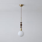 Meldenvale Wood Pendant Light-Moonnatur