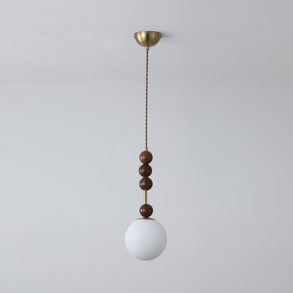 Jovelle Ash Wood Pendant Light-Moonnatur