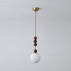 Meldenvale Wood Pendant Light-Moonnatur
