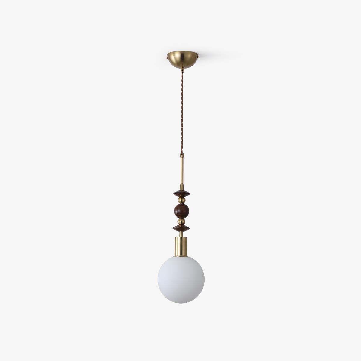 Jovelle Ash Wood Pendant Light-Moonnatur