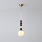 Jovelle Ash Wood Pendant Light-Moonnatur