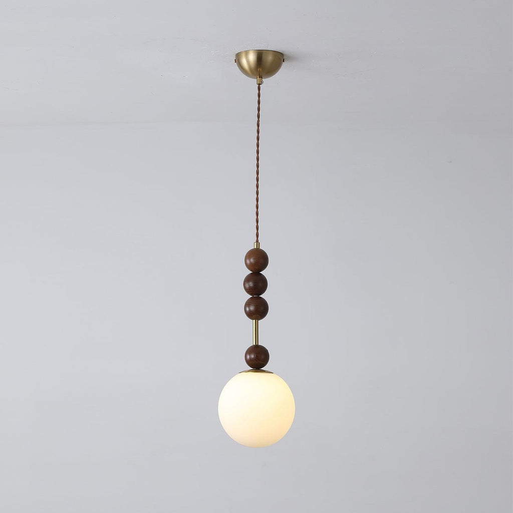 Jovelle Ash Wood Pendant Light-Moonnatur