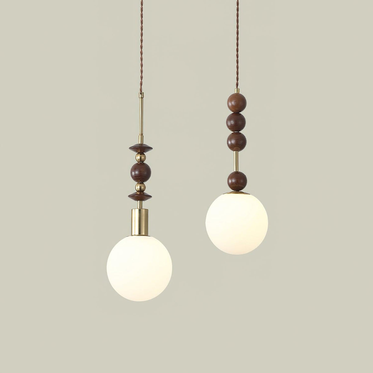 Jovelle Ash Wood Pendant Light-Moonnatur