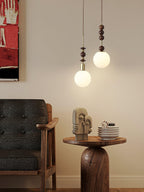 Jovelle Ash Wood Pendant Light-Moonnatur