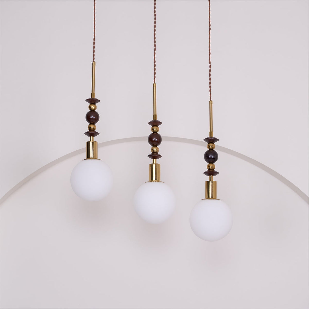 Meldenvale Wood Pendant Light-Moonnatur