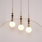 Meldenvale Wood Pendant Light-Moonnatur