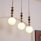Meldenvale Wood Pendant Light-Moonnatur