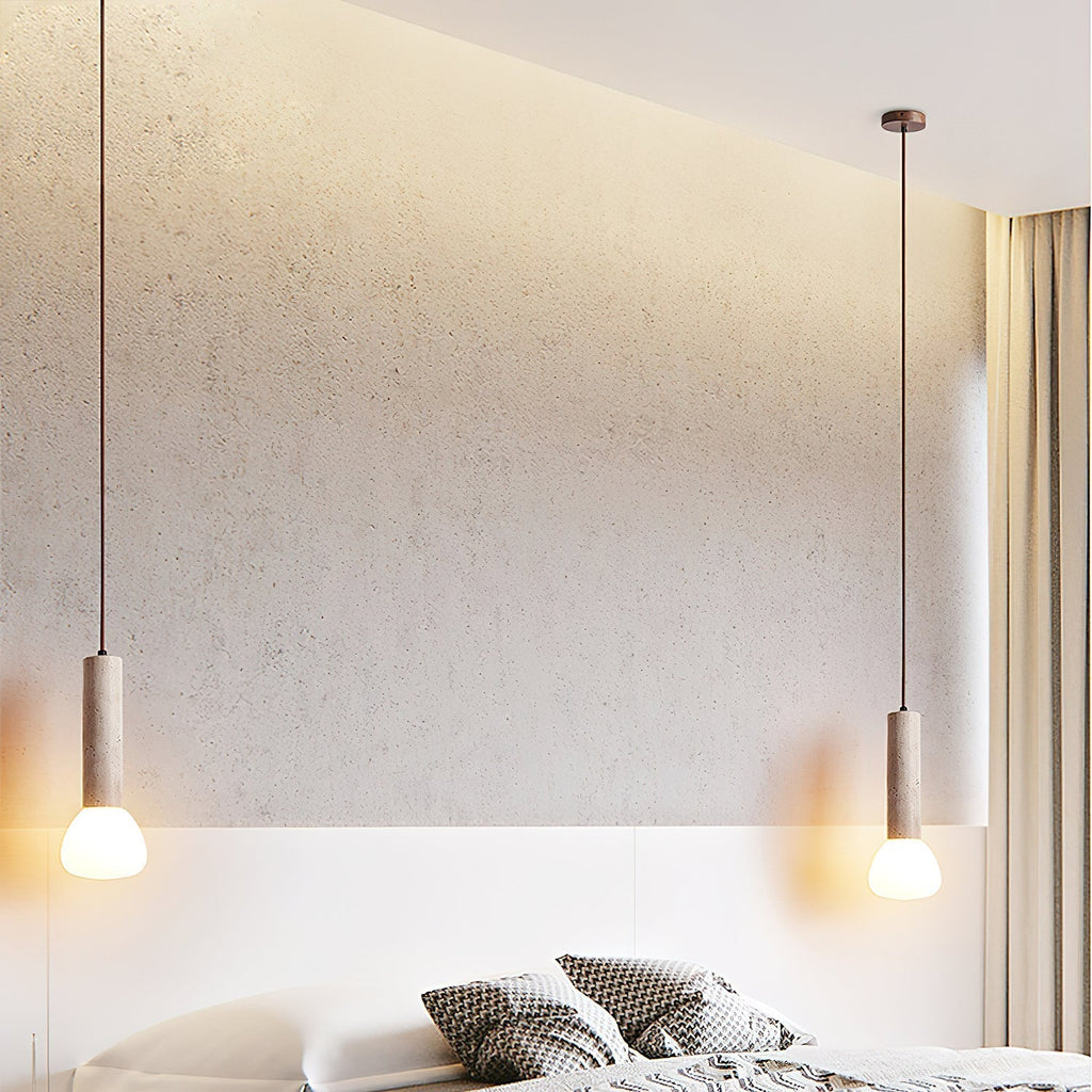 Coreneth Travertine Pendant Light-Moonnatur
