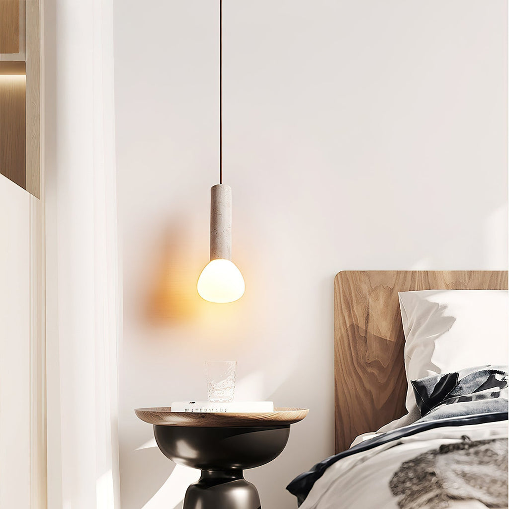 Coreneth Travertine Pendant Light-Moonnatur