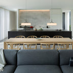 Valdenfield Fabric Pendant Light-Moonnatur
