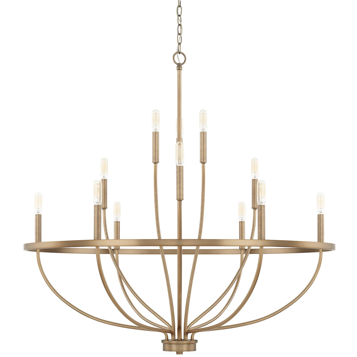Talenara Fabric Chandelier-Moonnatur