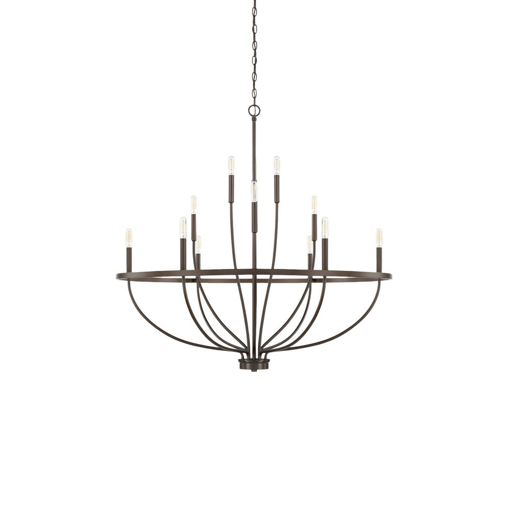 Talenara Fabric Chandelier-Moonnatur