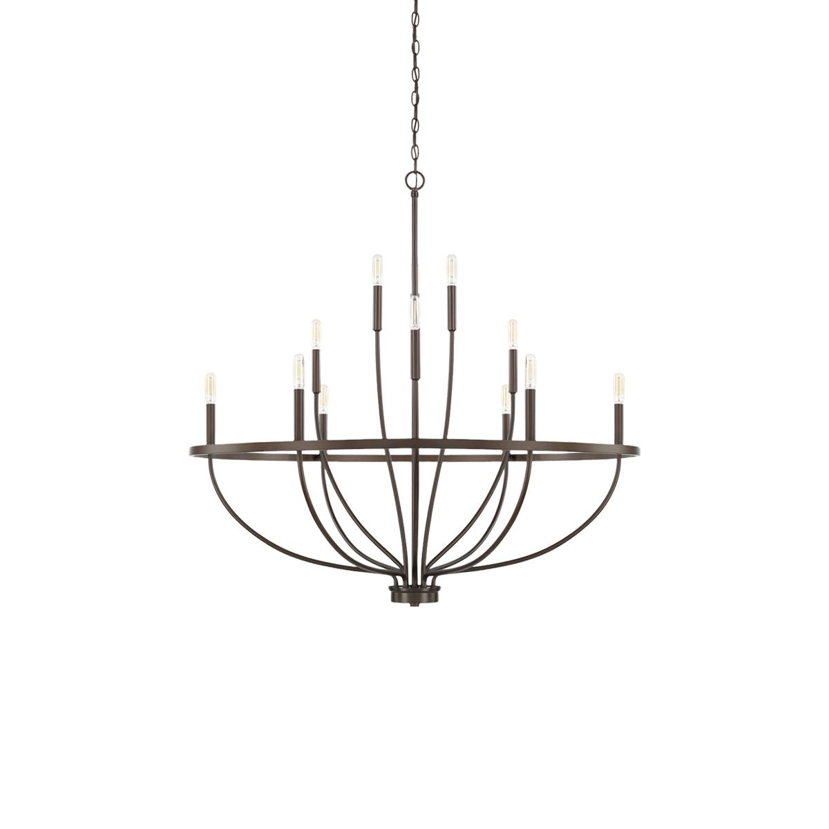 Talenara Fabric Chandelier-Moonnatur
