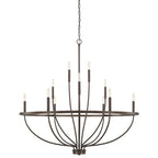 Talenara Fabric Chandelier-Moonnatur