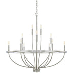 Talenara Fabric Chandelier-Moonnatur