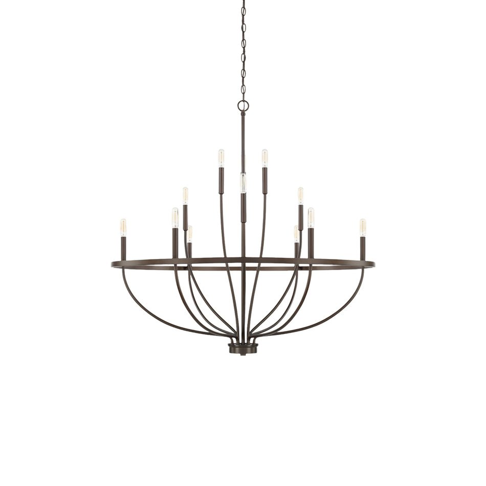 Talenara Fabric Chandelier-Moonnatur