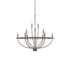 Talenara Fabric Chandelier-Moonnatur