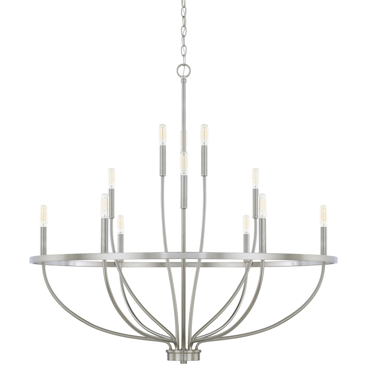 Talenara Fabric Chandelier-Moonnatur